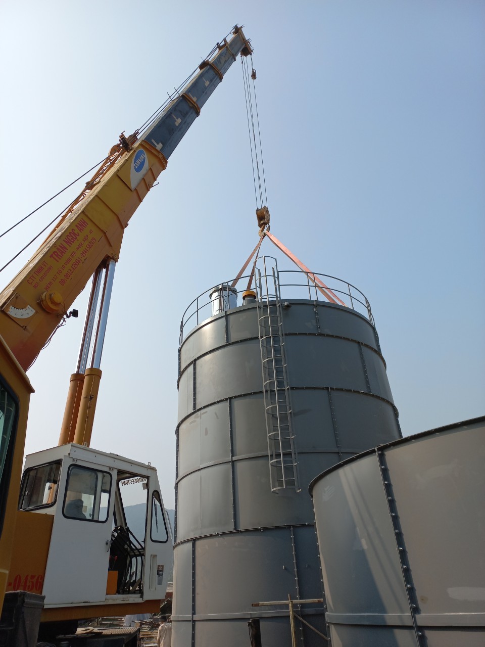 Cẩu Silo đại nhà máy xi măng Đức Sơn Ninh Hòa